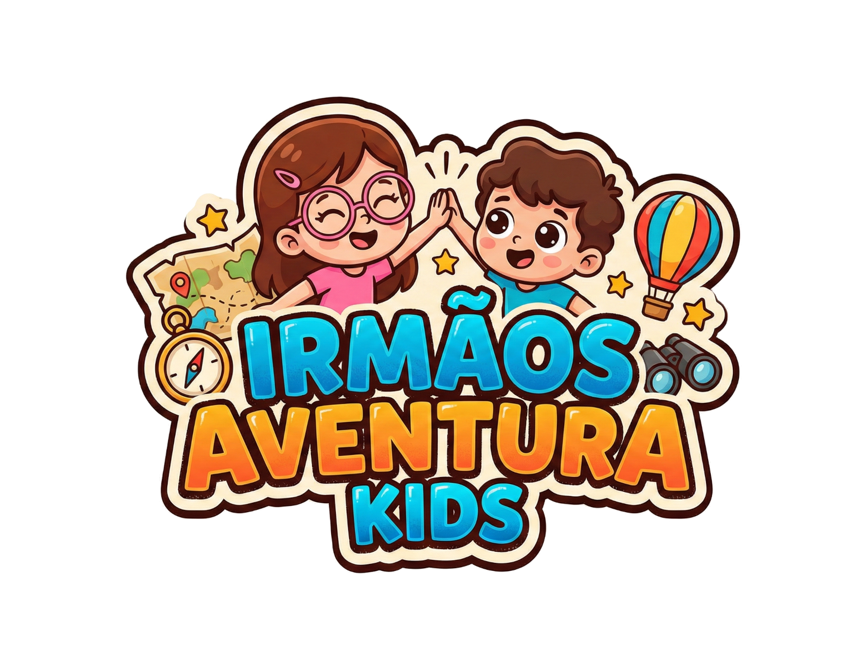 Logo Irmãos Aventura Kids
